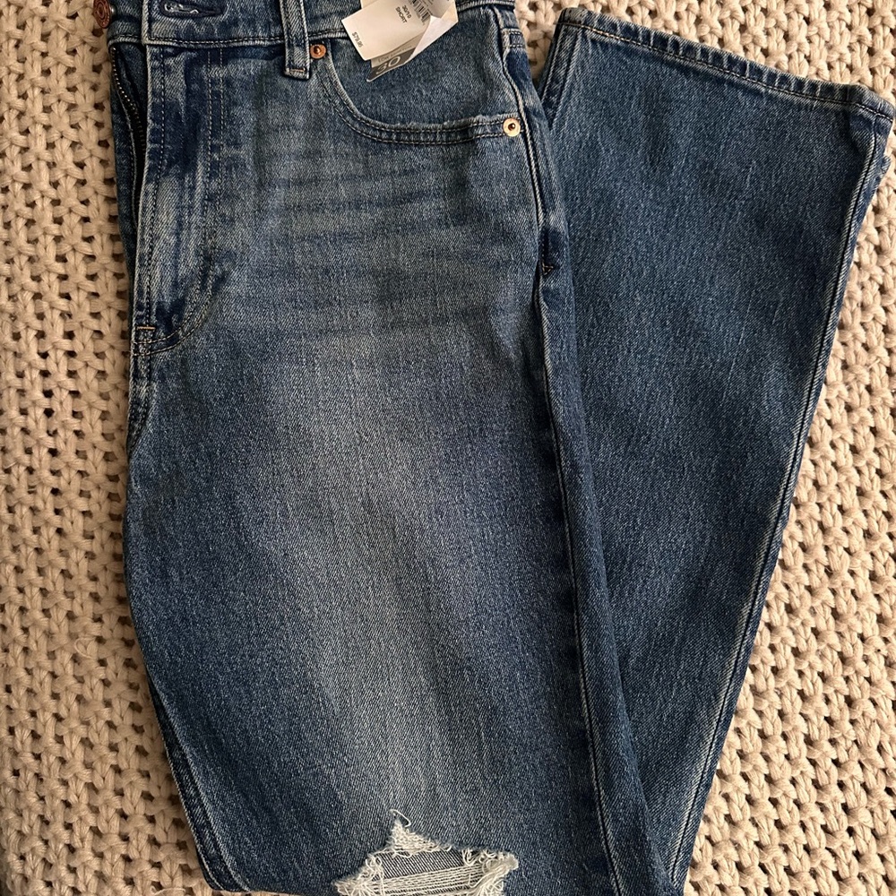 Blue Distressed Jeans